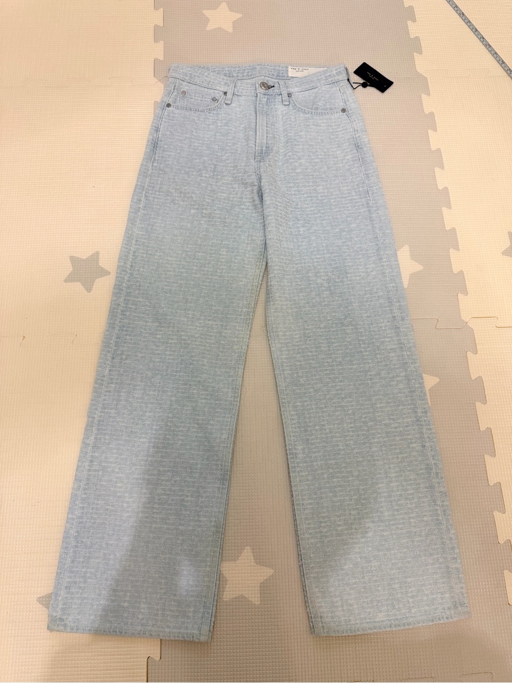 Rag&bone Logan mid rise wide leg jeans